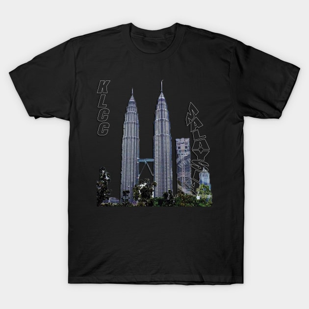 KLCC Malaysia T-Shirt by TeeText